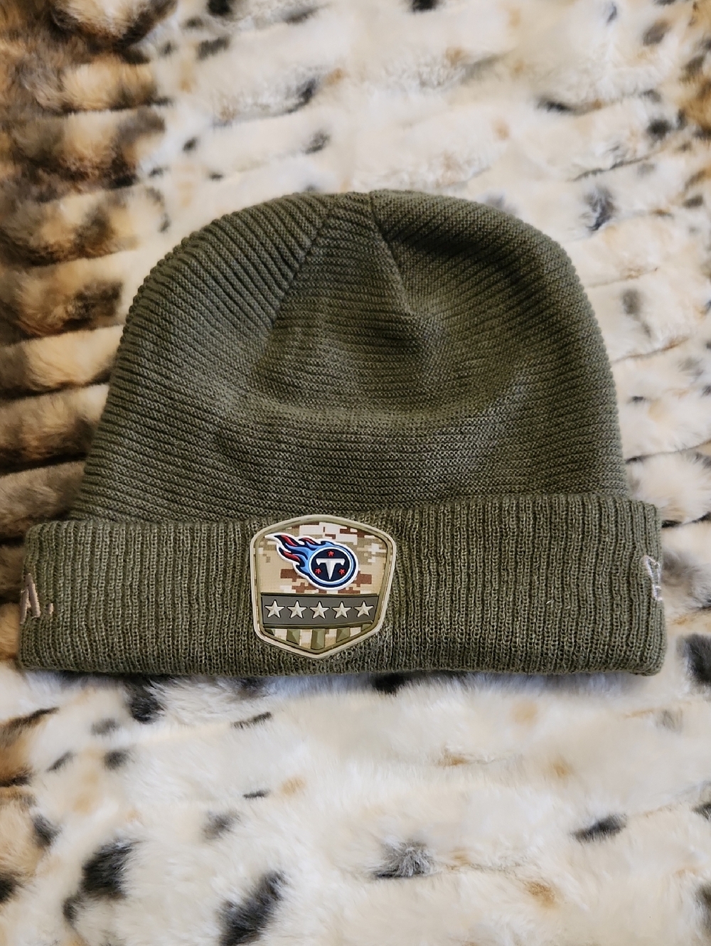 Tennessee Titans Military Appretiation NFL Beanie
